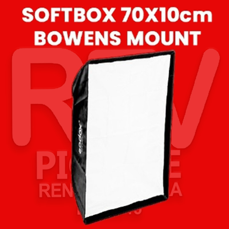 Softbox 70x10cm Bowens Mount Softbox 70x10cm Bowens Mount